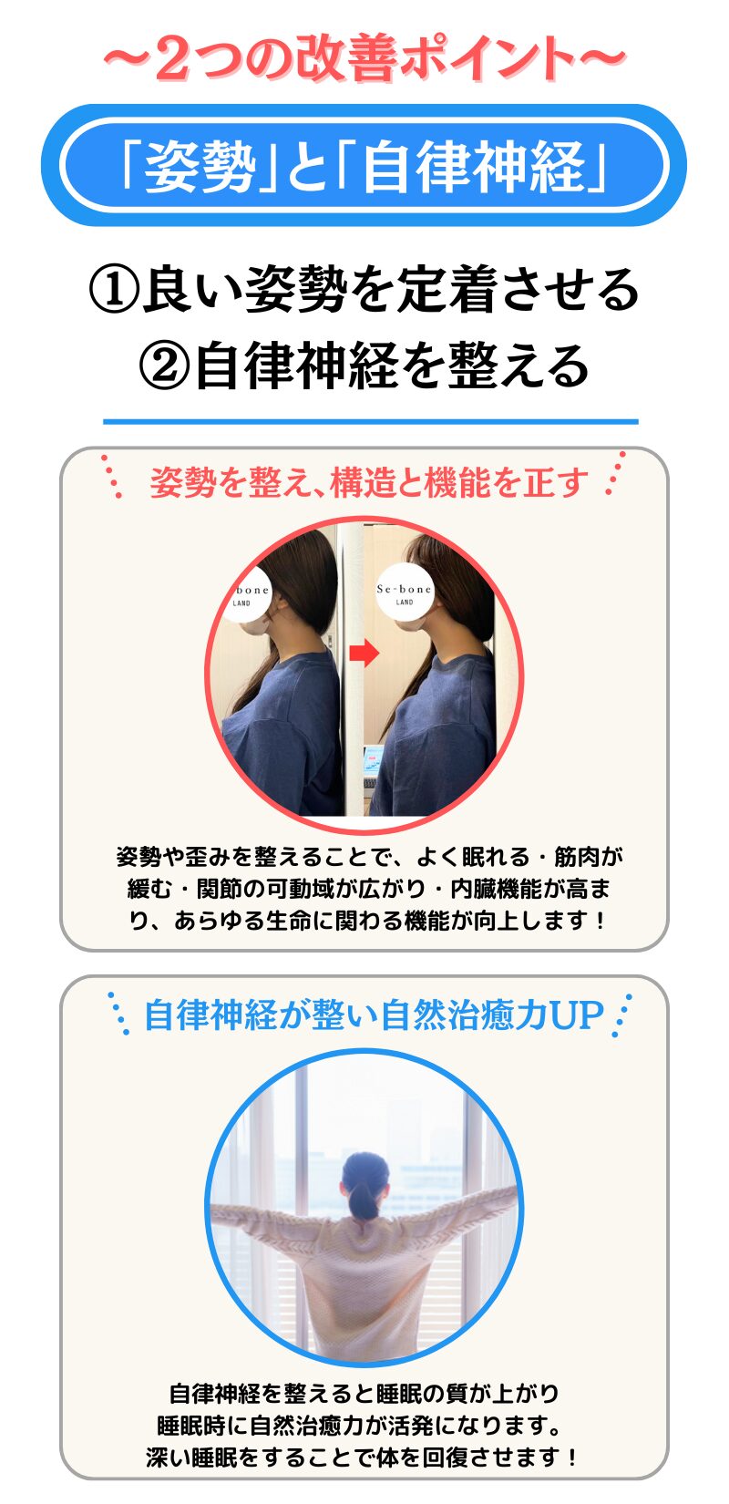 整体Se-bone LAND 中目黒 肩こり 腰痛 頭痛 姿勢 骨盤 目黒区 都内 東京 膝痛 脊柱管狭窄症 ヘルニア 捻挫 歪み 個室 根本治療